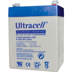 Μπαταρία Συσσωρευτής 12V-2.9Ah Battery για UPS 79x59x99mm Ultrac