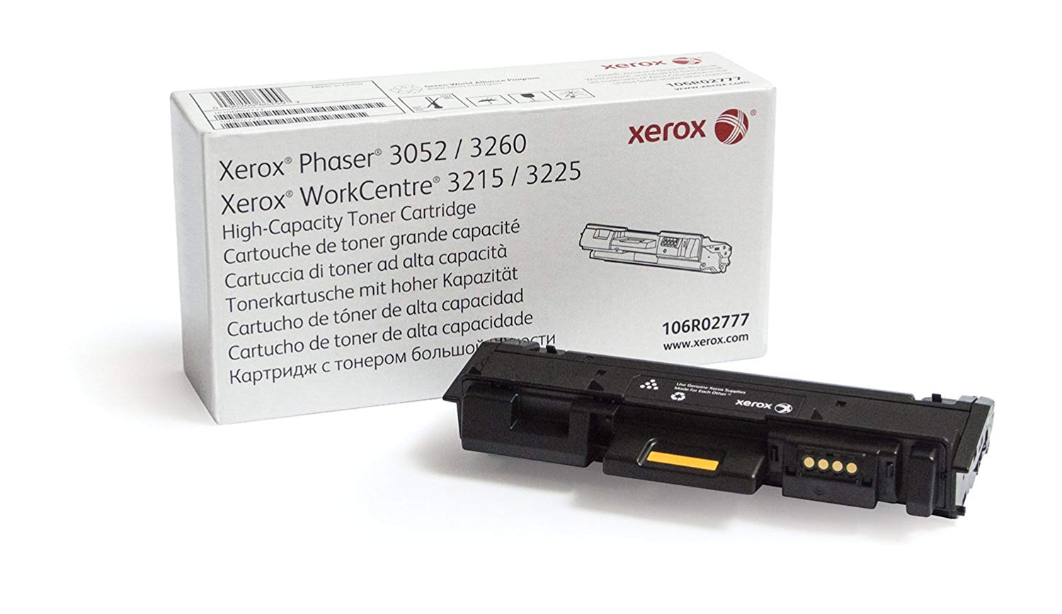 Xerox Toner Copier Phaser 3260 / WC 3225 106R02777 3k Pages Xerox Toner Copier Phaser 3260 / WC 3225 106R02777 3k Pages
