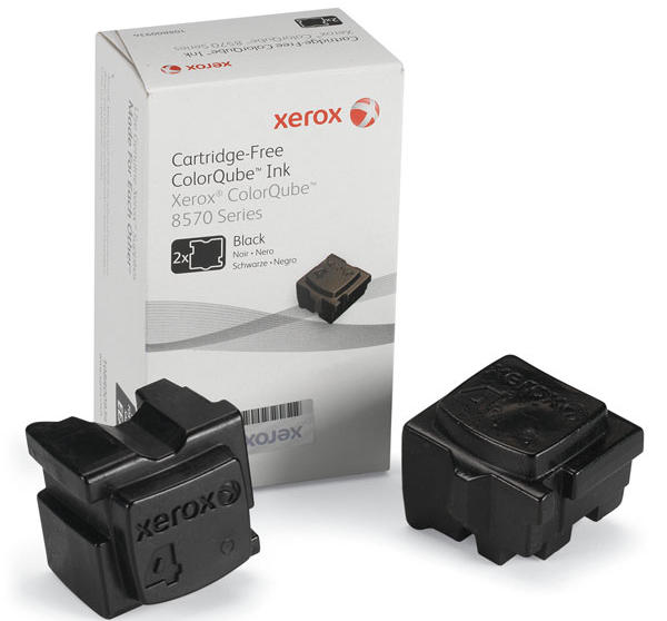 XEROX Colorstix Black 2x2.1K ColorQube 8570 108R00934 XEROX Colorstix Black 2x2.1K ColorQube 8570 108R00934