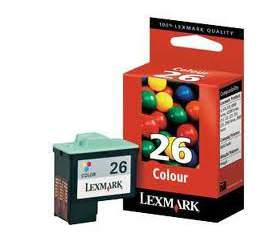 Εγχρωμο Μελάνι LEXMARK 10N0026 Color High No26