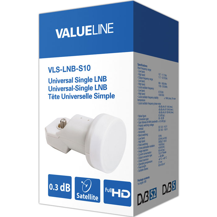 Universal SINGLE LNB 0.3db Universal SINGLE LNB 0.3db