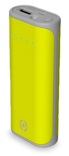 Celly Powerbank Daily 5000mAh Lime Green Celly Powerbank Daily 5000mAh Lime Green