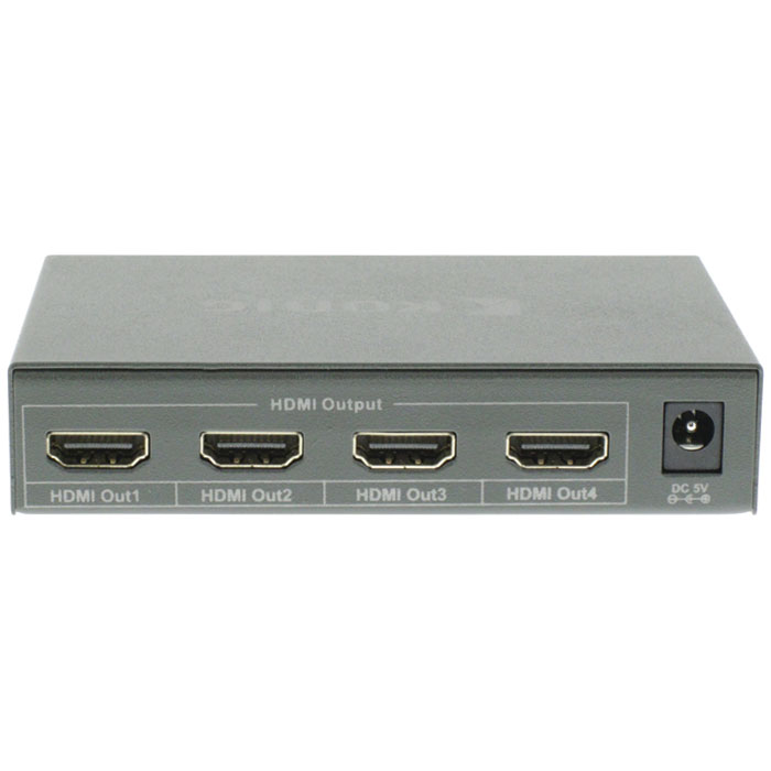 Konig HDMI Splitter 1in/4out FullHD 1080p Διακλαδωτής HDMI 4Port Konig HDMI Splitter 1in/4out FullHD 1080p Διακλαδωτής HDMI 4Port