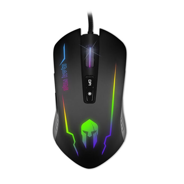 Gaming Mouse NOD IRON FIRE USB Ενσύρματο 3200dpi RGB