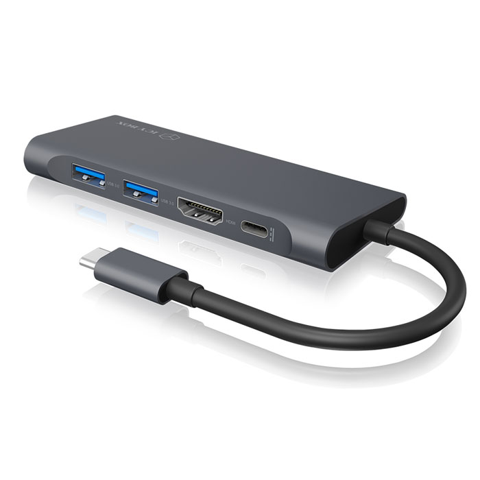 ICY BOX USB Type-C Hub Docking Station 4σε1 LAN/HDMI/USB3 ICY BOX USB Type-C Hub Docking Station 4σε1 LAN/HDMI/USB3