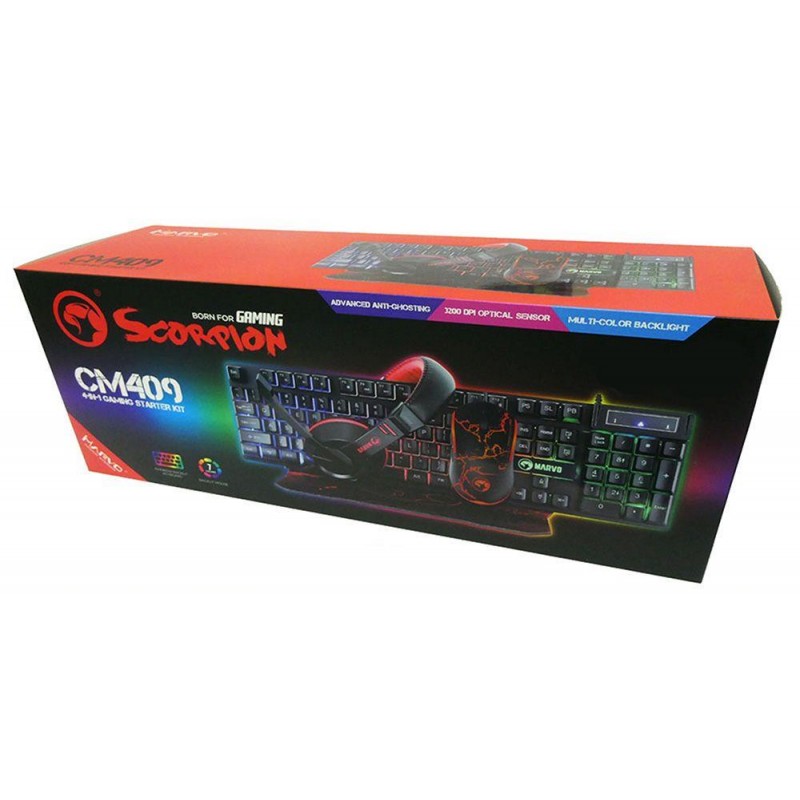 Gaming Set MARVO Keyboard-Mouse-HeadSet