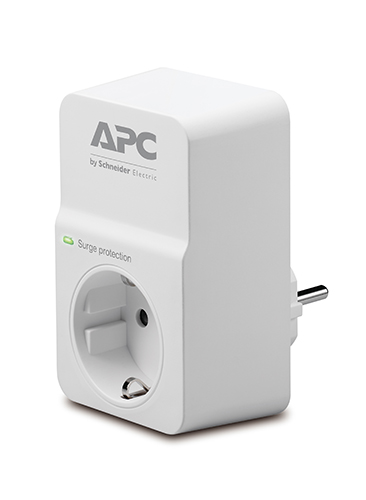 APC πολύπριζο προστασίας SurgeArrest PM1W-GR 1Θέσης APC πολύπριζο προστασίας SurgeArrest PM1W-GR 1Θέσης