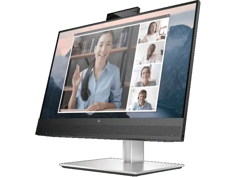 HP 24" E24mv G4 IPS FHD 4xU-DP-H-V HAdj Webcam SPK 3YW 169L0AA