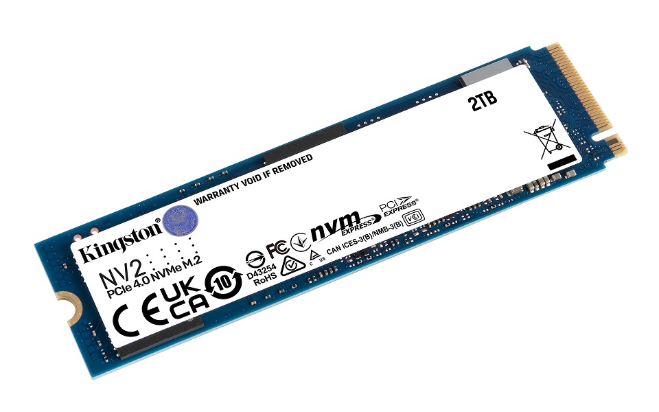 Kingston SSD 2TB M.2 NVMe PCIe NV1 SNV2S/2000G 3YW