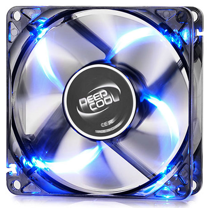 Ανεμιστήρας Cooler FAN 80x80x25 DEEPCOOL WINDBLADE 80 Blue