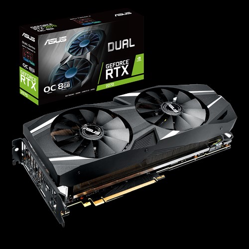 Κάρτα Γραφικών ASUS VGA DUAL-RTX2070-O8G 8Gb GDDR6 Κάρτα Γραφικών ASUS VGA DUAL-RTX2070-O8G 8Gb GDDR6