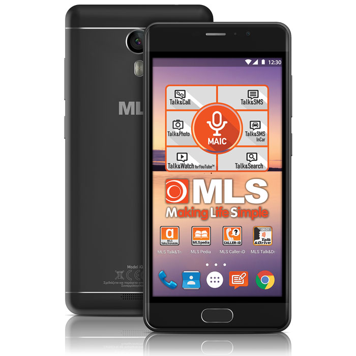 Smartphone MLS MX 4G DUAL SIM 5.2" BLACK Smartphone MLS MX 4G DUAL SIM 5.2" BLACK