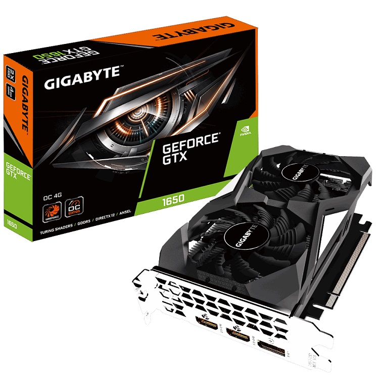 Κάρτα Γραφικών NVidia Gigabyte GTX 1650 N1650OC-4GD/4096MB/GDDR Κάρτα Γραφικών NVidia Gigabyte GTX 1650 N1650OC-4GD/4096MB/GDDR