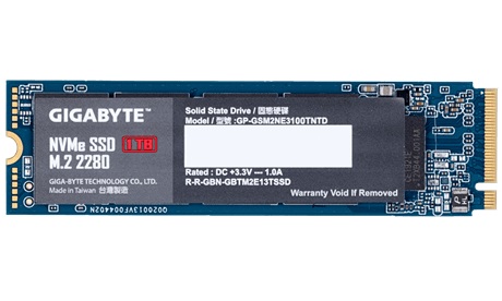 GIGABYTE SSD 1TB M.2 PCIe NVMe GSM2NE3100TNTD AES 256 GIGABYTE SSD 1TB M.2 PCIe NVMe GSM2NE3100TNTD AES 256