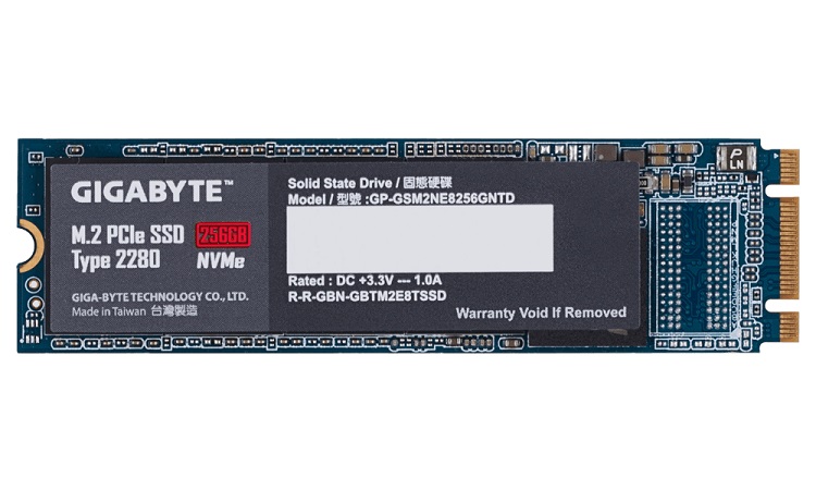 GIGABYTE Δίσκος M2 PCIe NVMe SSD 256GB GSM2NE8256GNTD GIGABYTE Δίσκος M2 PCIe NVMe SSD 256GB GSM2NE8256GNTD