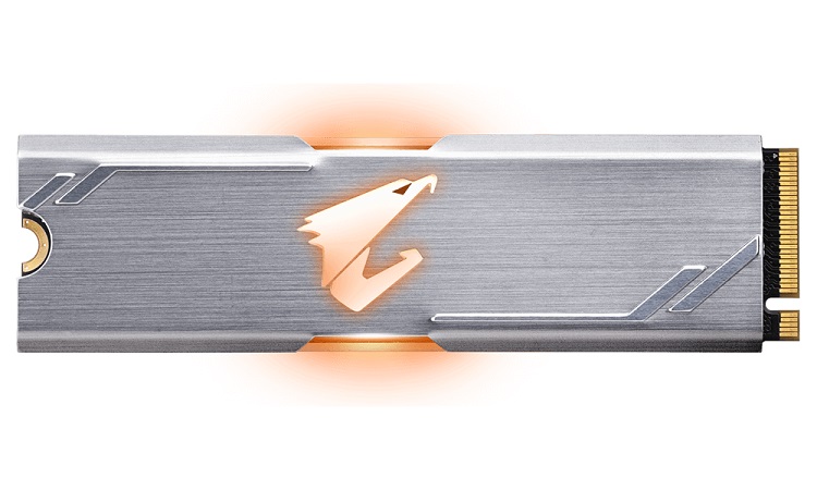 GIGABYTE SSD M.2 AORUS RGB 512GB PCIe, NVMe, AES 256 GIGABYTE SSD M.2 AORUS RGB 512GB PCIe, NVMe, AES 256