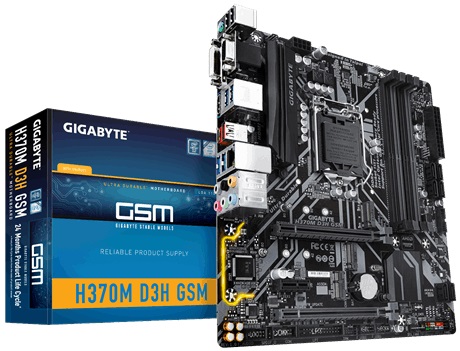Μητρική Gigabyte H370M-D3H S1151/4xDDR4/mATX Μητρική Gigabyte H370M-D3H S1151/4xDDR4/mATX