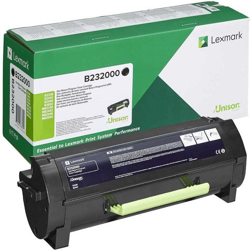 Toner Laser Lexmark B232000 Standard 3000p