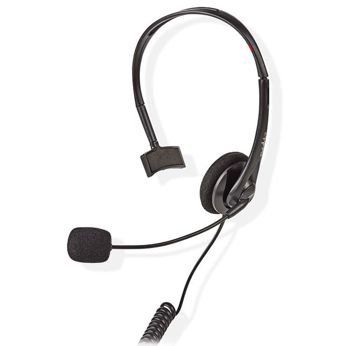 Κεφαλόφωνο Nedis HeadSet με σύνδεση RJ9 για τηλεφωνικές συσκευές