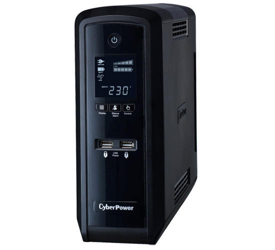 CYBERPOWER UPS 1300VA Line Interactive CP1300EPFCLCD Intelligent