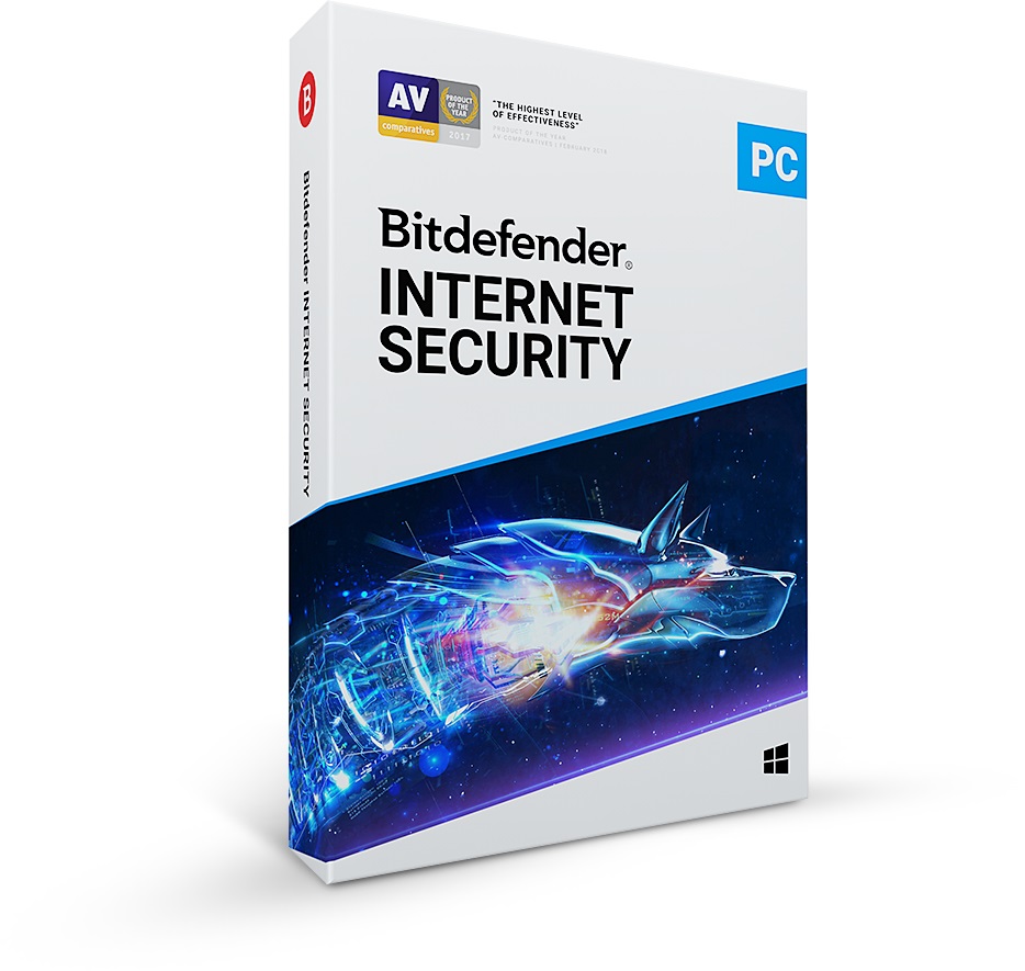 Bitdefender Internet Security 3PC+1Mobile 1Year