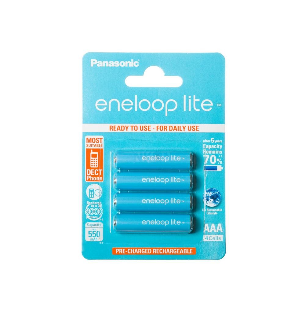 Μπαταρίες ENELOOP Επαναφορτιζόμενες 4x AAA 1.2V 550mAh