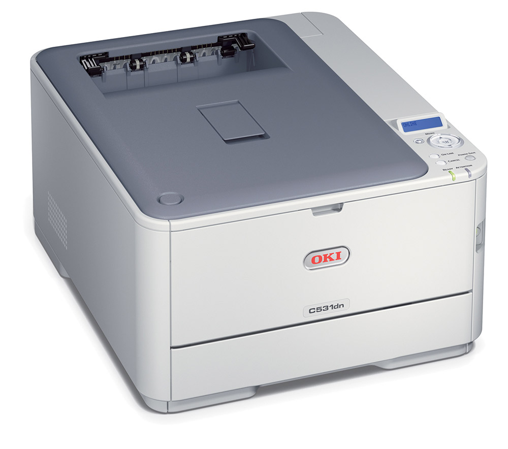 OKI C531DN Laser Printer A4/30ppm/1200dpi/256Mb/USB+Lan OKI C531DN Laser Printer A4/30ppm/1200dpi/256Mb/USB+Lan