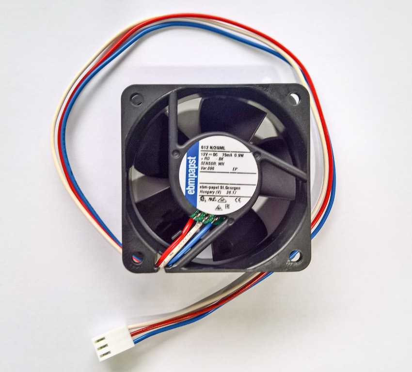 Ανεμιστήρας Axial fan 60x60x25mm 12 VDC EBM-Papst