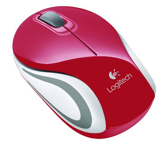 Ποντίκι Logitech Wireless Mini Mouse M187 Red 910-002732