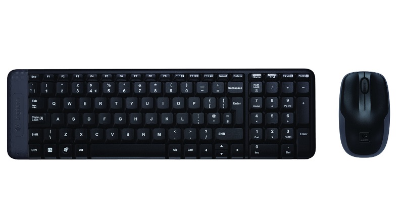 Logitech Keyboard-Mouse MK220 Wireless 920-003157