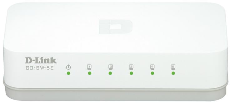 DLINK Switch GO-SW-5E 5port 10/100 Mbps DLINK Switch GO-SW-5E 5port 10/100 Mbps