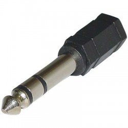 Αντάπτορας 6,35mm to 3,5mm Stereo Jack Adaptor Bandridge