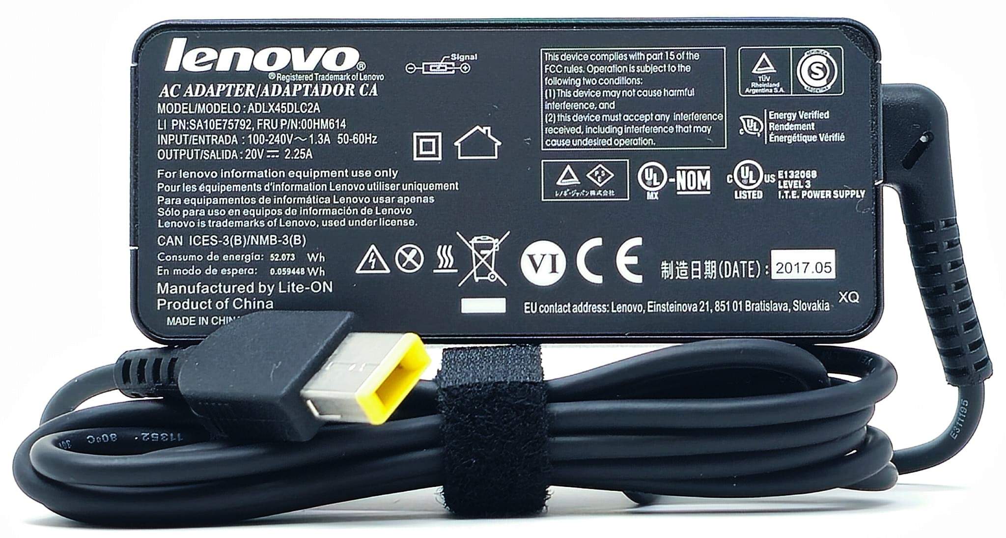 Τροφοδοτικό Laptop - AC Adapter LENOVO 20V 2.25A