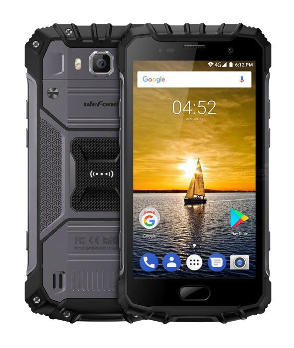 ULEFONE Smartphone ARMOR2-GR IP68 Full HD 5" 4G 6Gb/64Gb Octa ULEFONE Smartphone ARMOR2-GR IP68 Full HD 5" 4G 6Gb/64Gb Octa