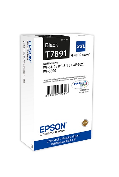 Μαύρο Epson C13T789140 4Kp Black WF-5110/5690DWF XXL