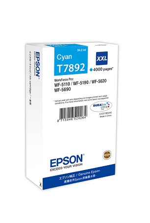 Έγχρωμο Epson C13T789240 Cyan 4Kp WF-5110/5690DWF XXL