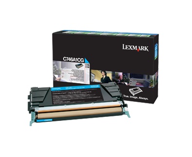 Toner Laser Lexmark C746A1CG Cyan 7k