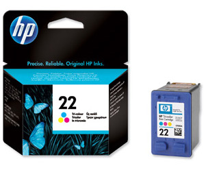 Εγχρωμο Μελάνι HP C9352A COLOR Cartridge No22 5ml 165 σελ