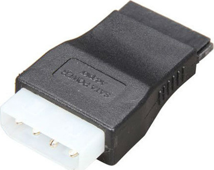 Adaptor 15 pin SATA power F to 4 PIN Molex Male internal power