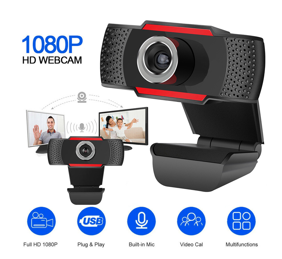 Web Camera 2Mp 1920X1020 90o 1080p USB με μικρόφωνο NG