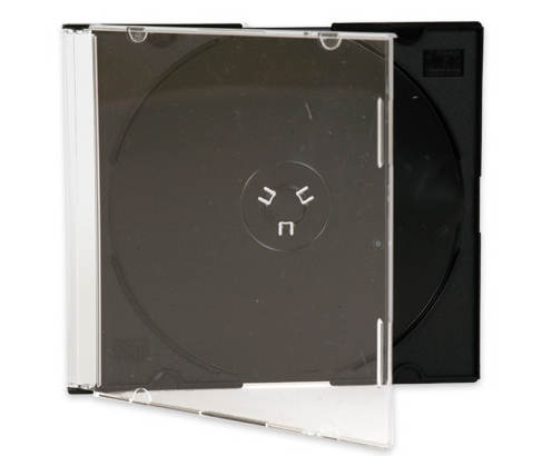 ΘΗΚΗ CD - DVD ROM ΠΛΑΣΤΙΚΟ SINGLE Slim Αδεια Θήκη CD/DVD
