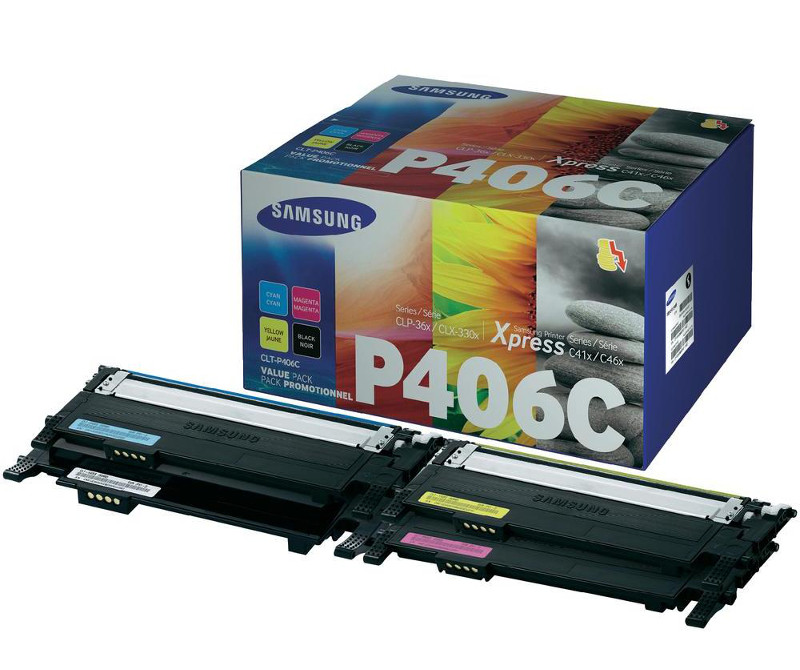 Samsung Toner για CLP-360/365 CLT-P406C KIT RAINBOW