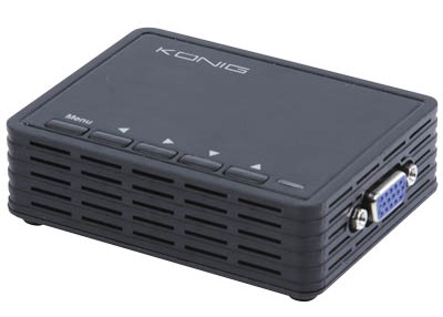 Konig PC to TV Converter VGA to Video Μετατροπέας CMP-TELVIEW 3 Konig PC to TV Converter VGA to Video Μετατροπέας CMP-TELVIEW 3