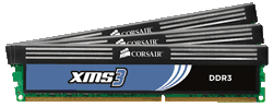 Corsair XMS3 DDR3 6GB (3x2GB) Non-ECC 1600MHz/PC-8500 Corsair XMS3 DDR3 6GB (3x2GB) Non-ECC 1600MHz/PC-8500