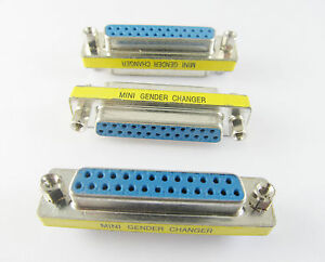 Adaptor Gender Changer Serial 25pin Female/Female (F/F) DB25F