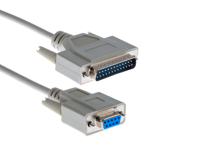 Καλώδιο Σειριακό 1,8m 25Male/9Female DB25M/DB9F Serial Cable