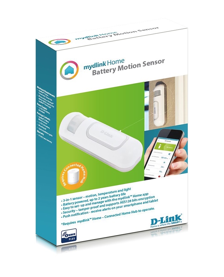 DLINK DCH-Z120 MyDlink Motion Sensor Smart Home DLINK DCH-Z120 MyDlink Motion Sensor Smart Home
