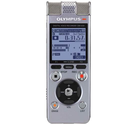 Olympus DM-650 Digital Voice Recorder Λογογράφος Ψηφιακός 4Gb Olympus DM-650 Digital Voice Recorder Λογογράφος Ψηφιακός 4Gb
