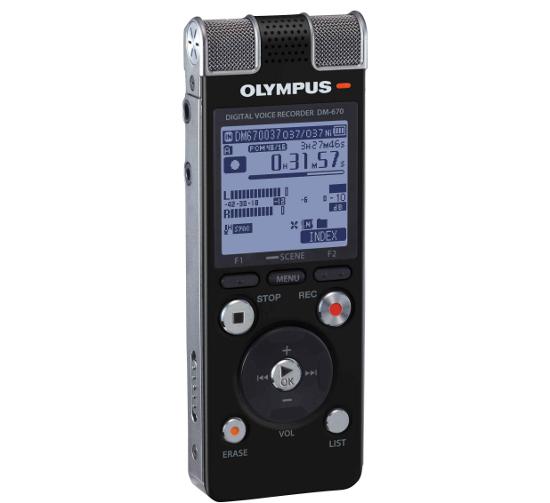 Olympus DM-670 Digital Voice Recorder Λογογράφος Ψηφιακός 8Gb Olympus DM-670 Digital Voice Recorder Λογογράφος Ψηφιακός 8Gb