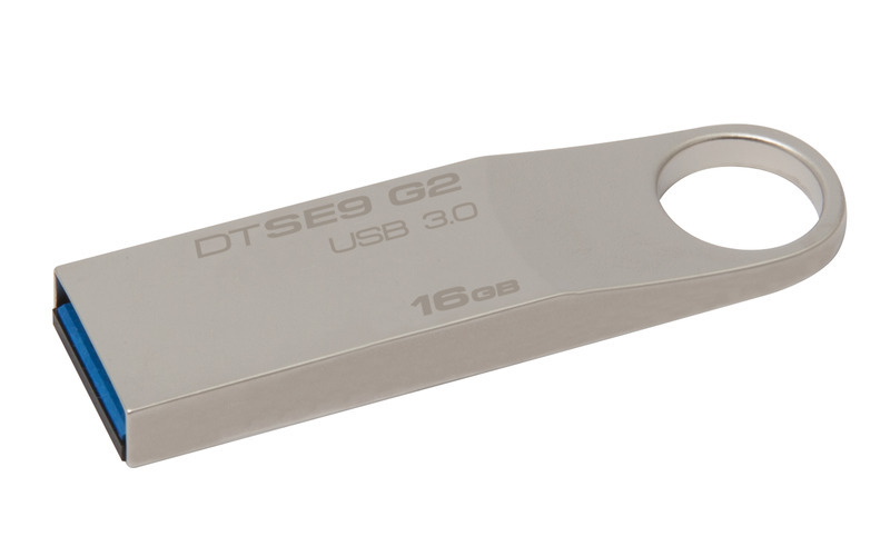 KINGSTON USB Stick Data Traveler DTSE9G2/16GB USB 3.0 Silver KINGSTON USB Stick Data Traveler DTSE9G2/16GB USB 3.0 Silver